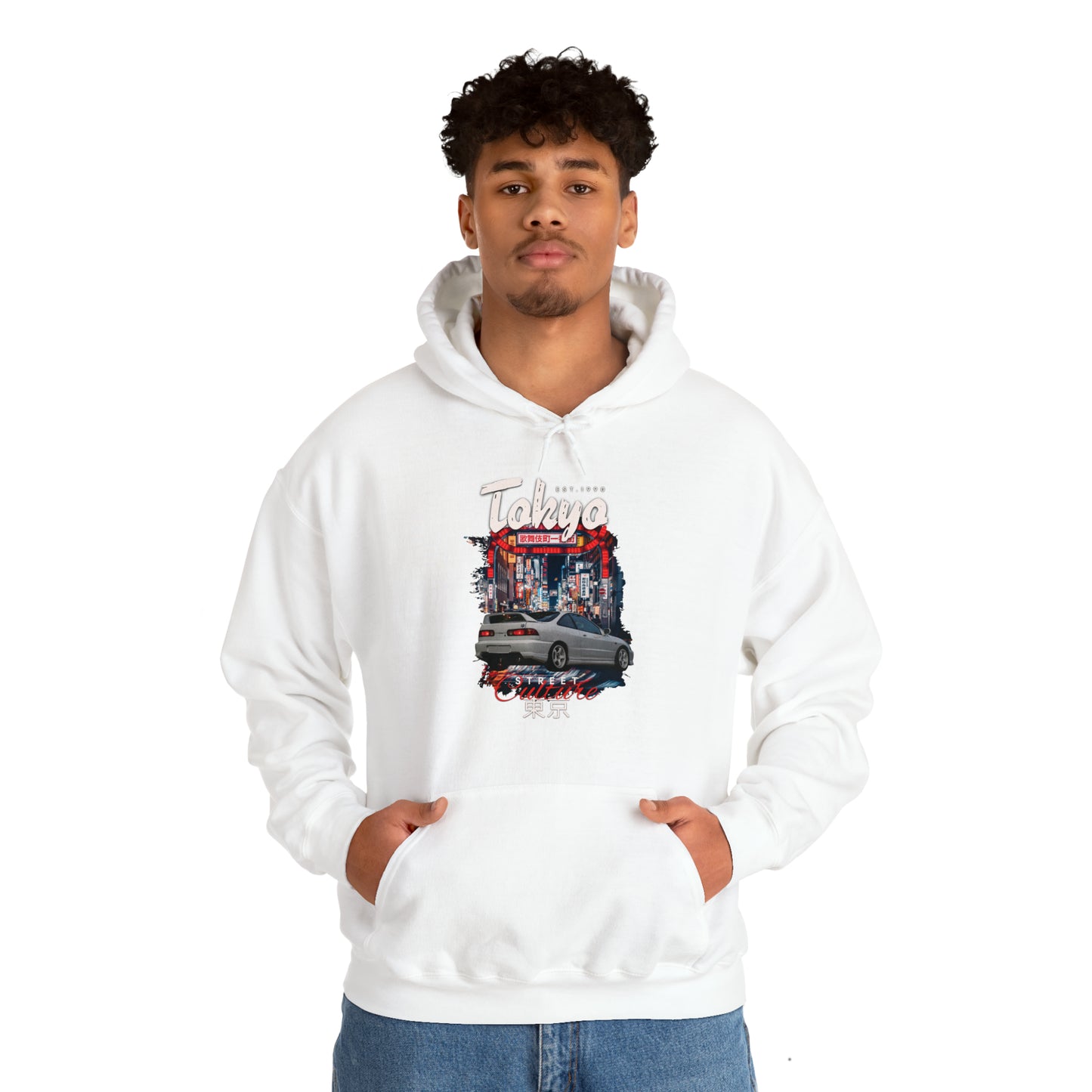 Tokyo Street Culture Hooded Sweatshirt
