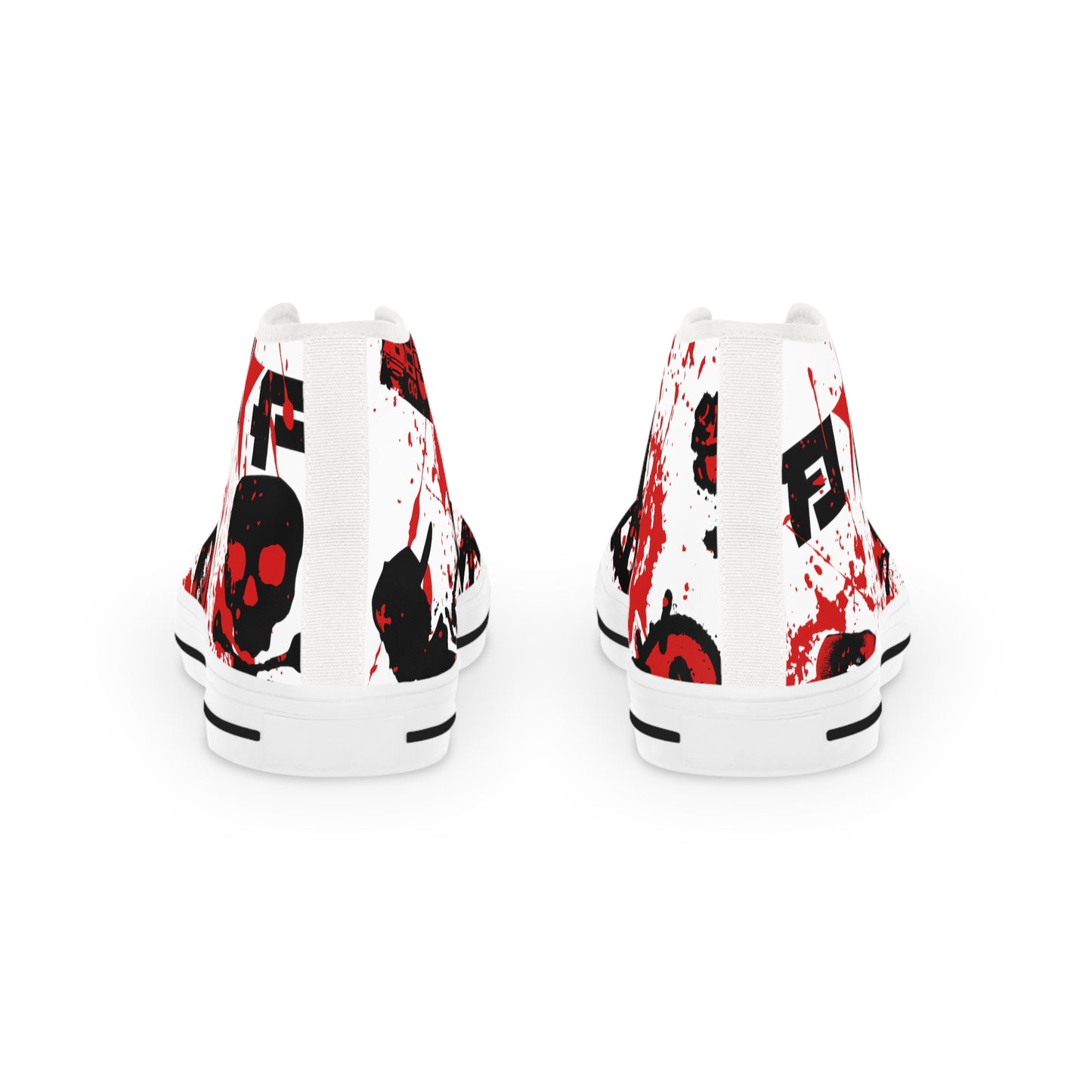 Men's Allstar Famous Paint Splatter Logo High Top Sneakers