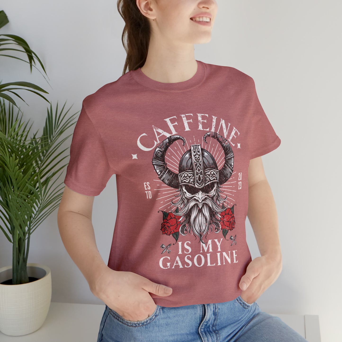 Caffeine is My Gasoline Short Sleeve Tee