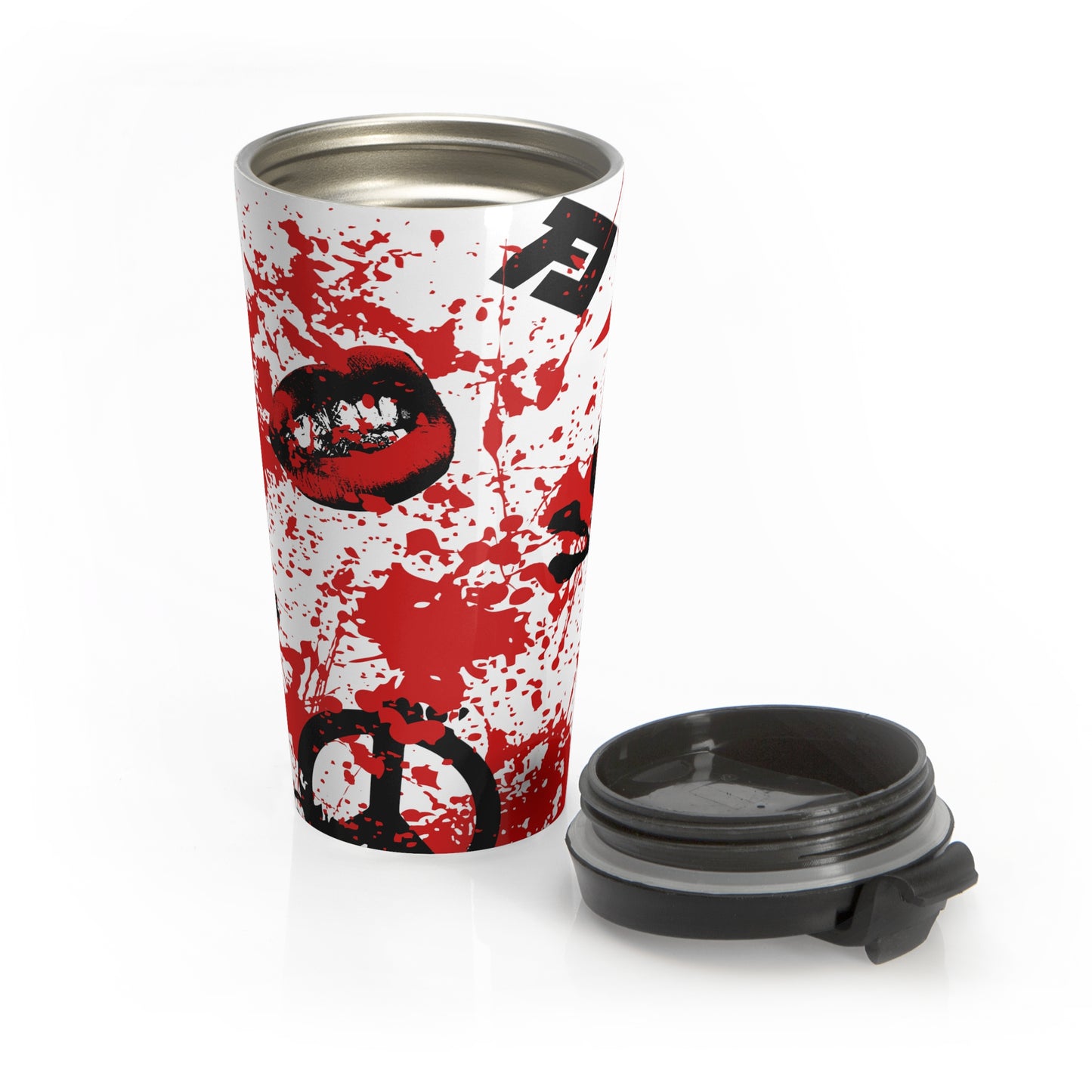 Allstar Famous Logo Paint Splat Stainless Steel Travel Mug