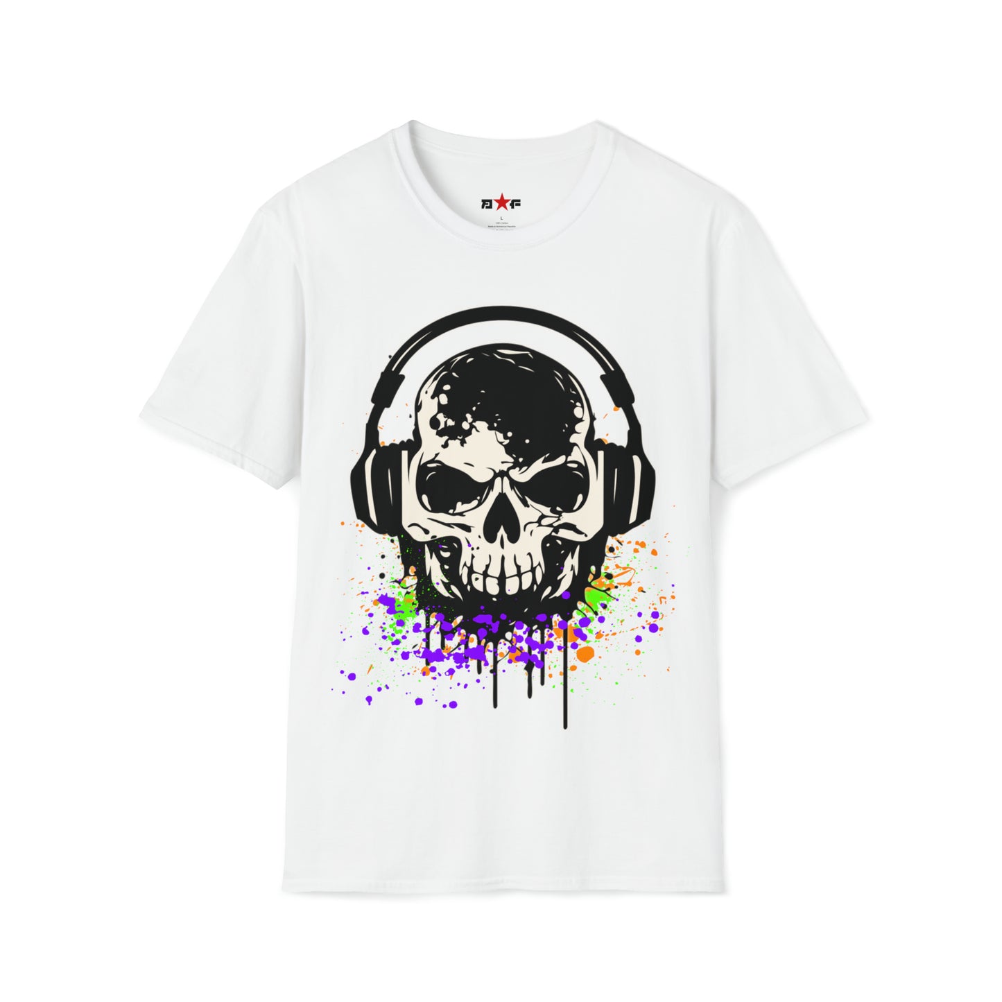 Skull Music Short Sleeve Tee