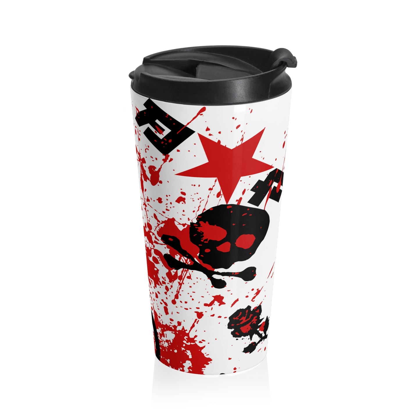 Allstar Famous Logo Paint Splat Stainless Steel Travel Mug