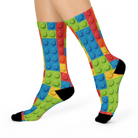 Building Block Crew Socks