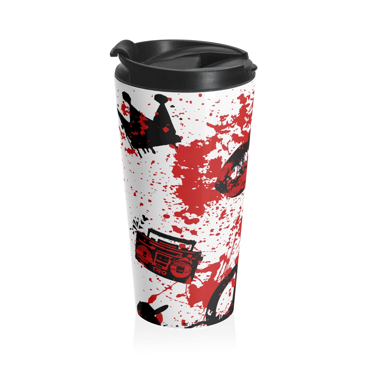 Allstar Famous Logo Paint Splat Stainless Steel Travel Mug