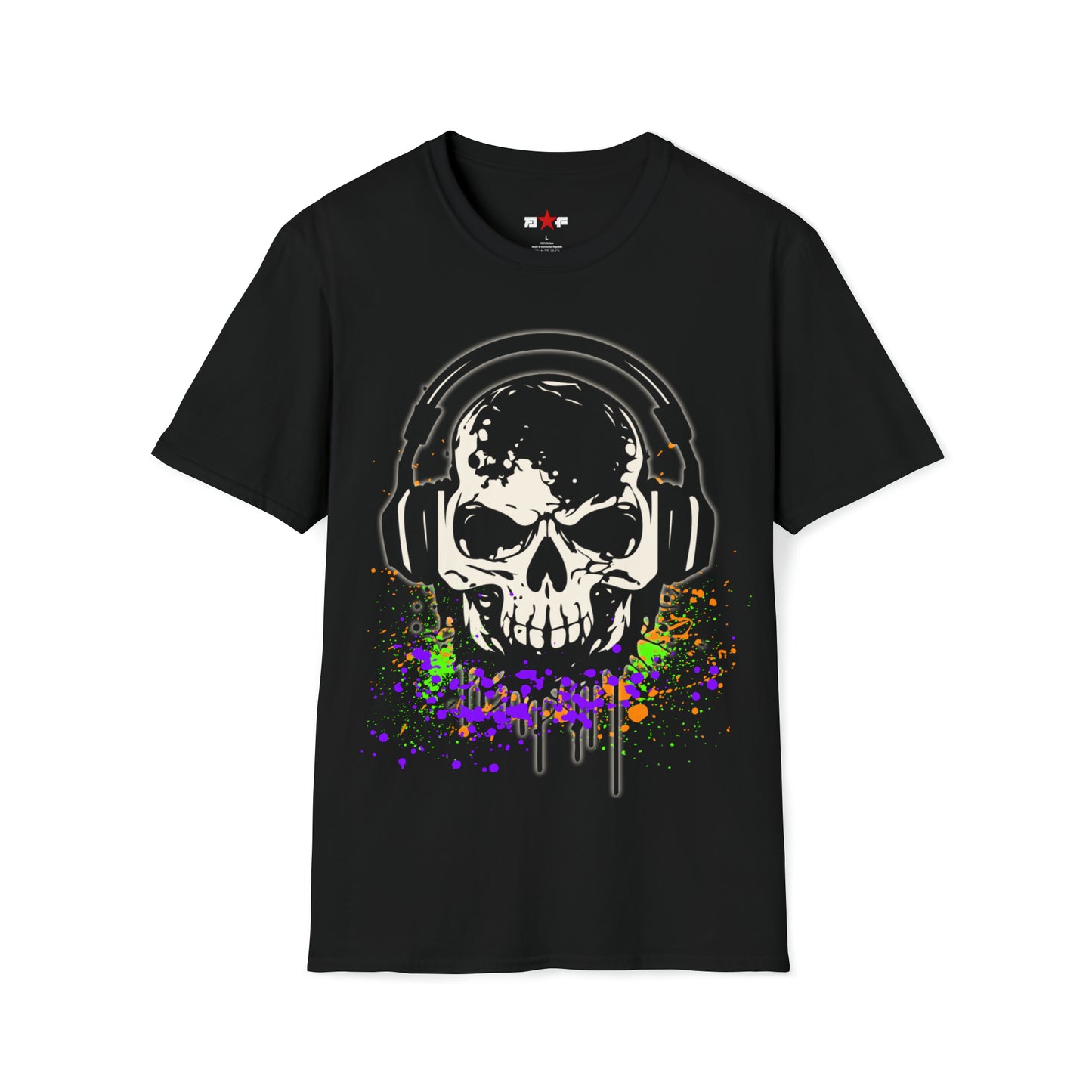 Skull Music Short Sleeve Tee