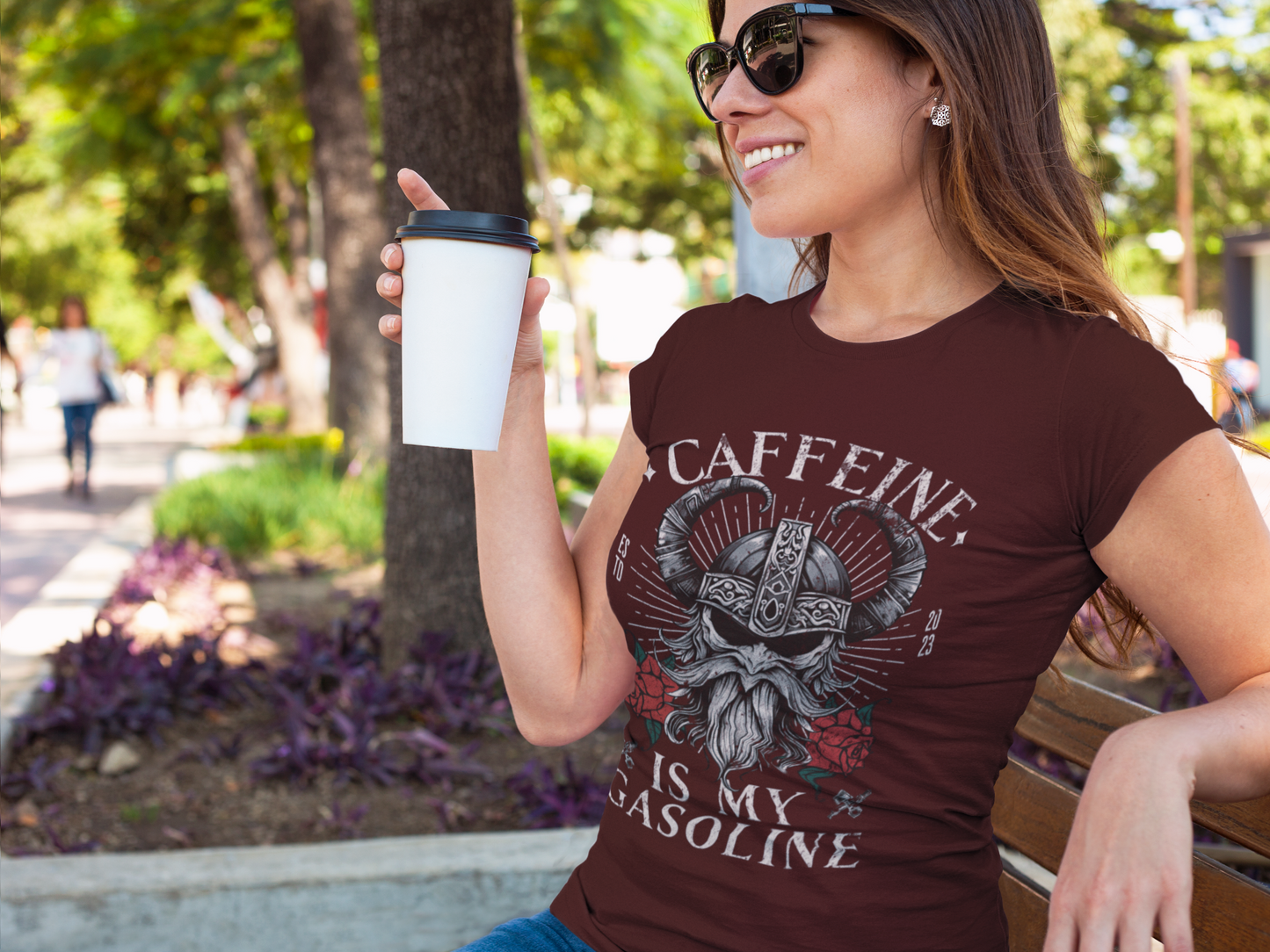 Caffeine is My Gasoline Short Sleeve Tee